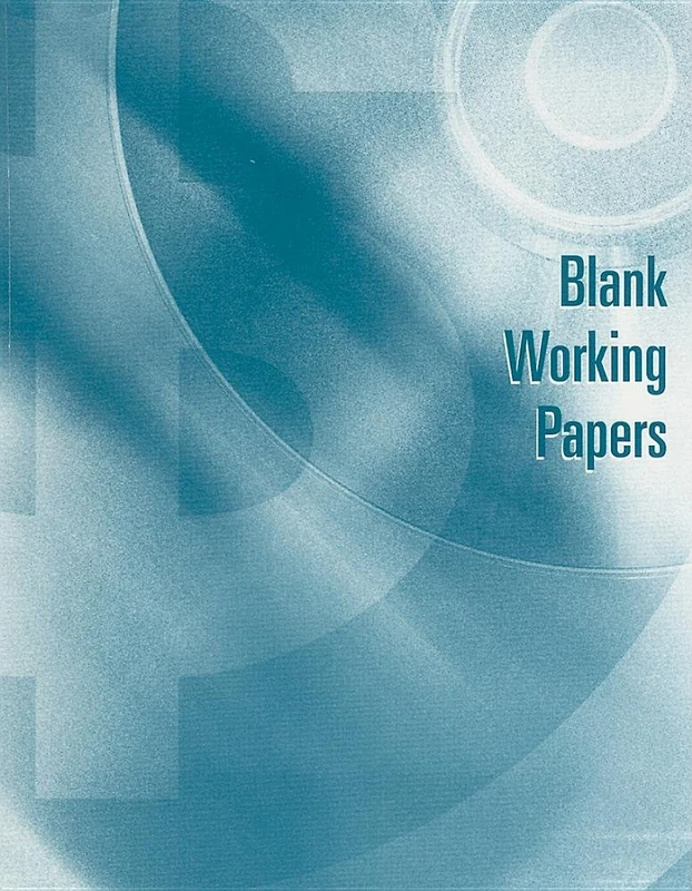 Blank Working Papers