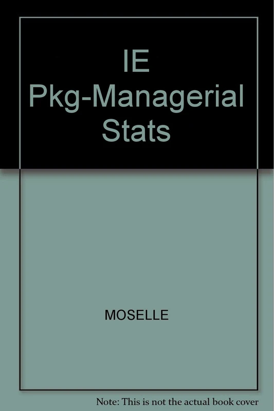 IE Pkg-Managerial Stats