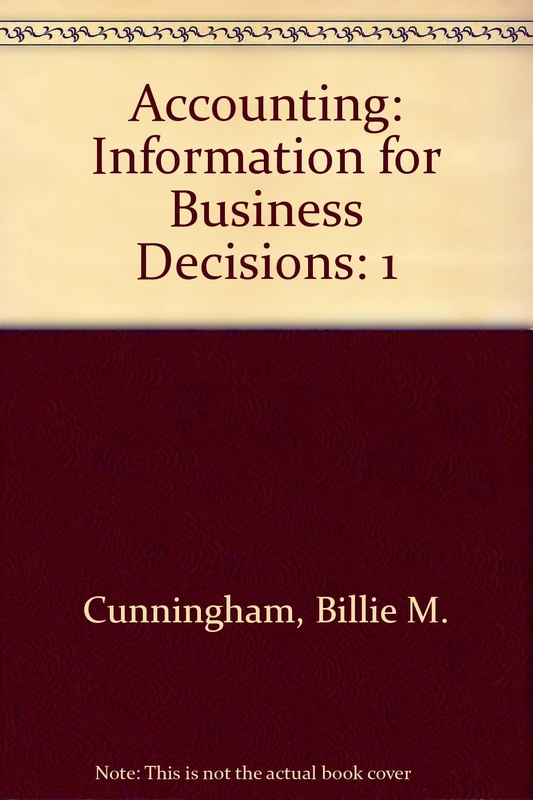 Accounting: Information for Business Decisions: 1