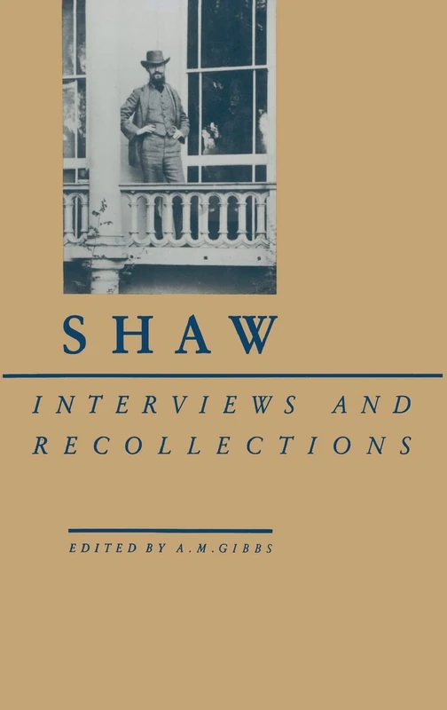 MACMILLAN Shaw: Interviews and Recollections - Biography - Image 1