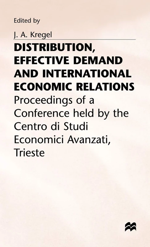 MACMILLAN Distribution, Effective Demand and International Economic Relations - Image 1