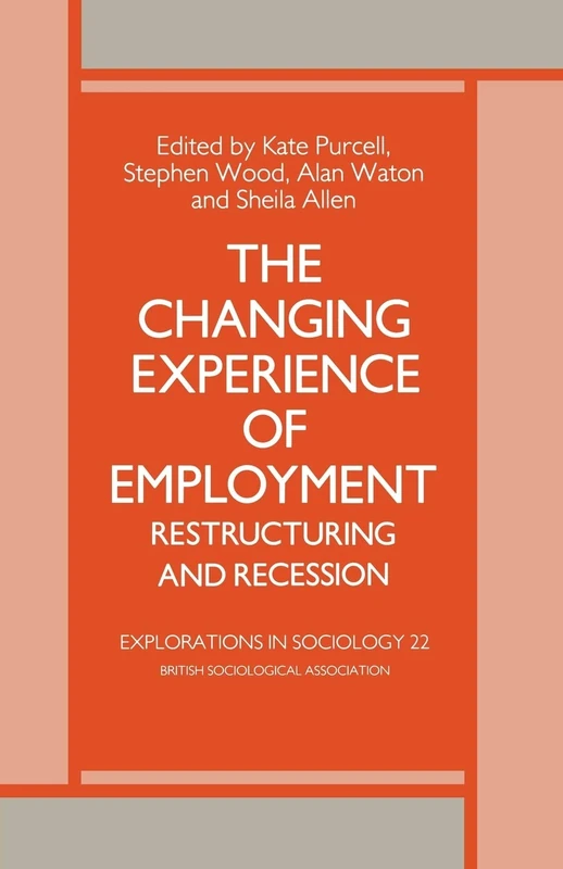 The Changing Experience of Employment: Restructuring and Recession (Explorations in Sociology.)