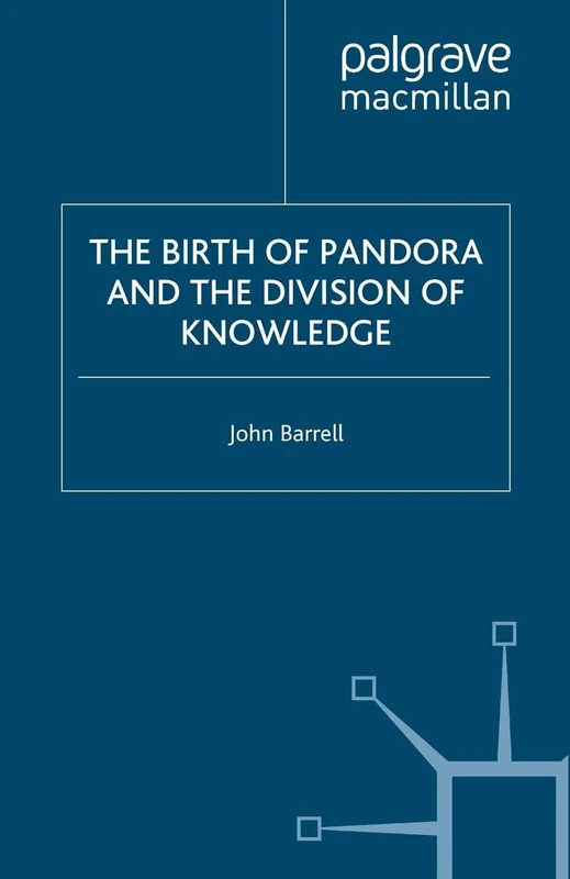 The Birth of Pandora: and the Division of Knowledge (Language, Discourse, Society) - Image 1