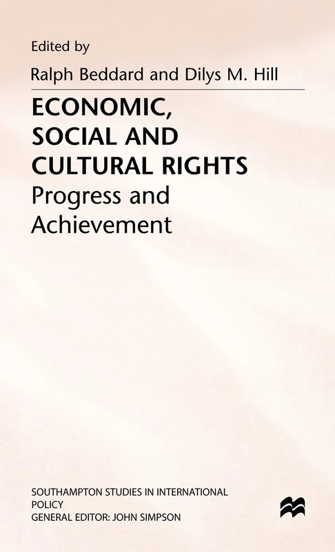 Economic, Social and Cultural Rights: Progress and Achievement (Southampton Studies in International Policy) - Image 1