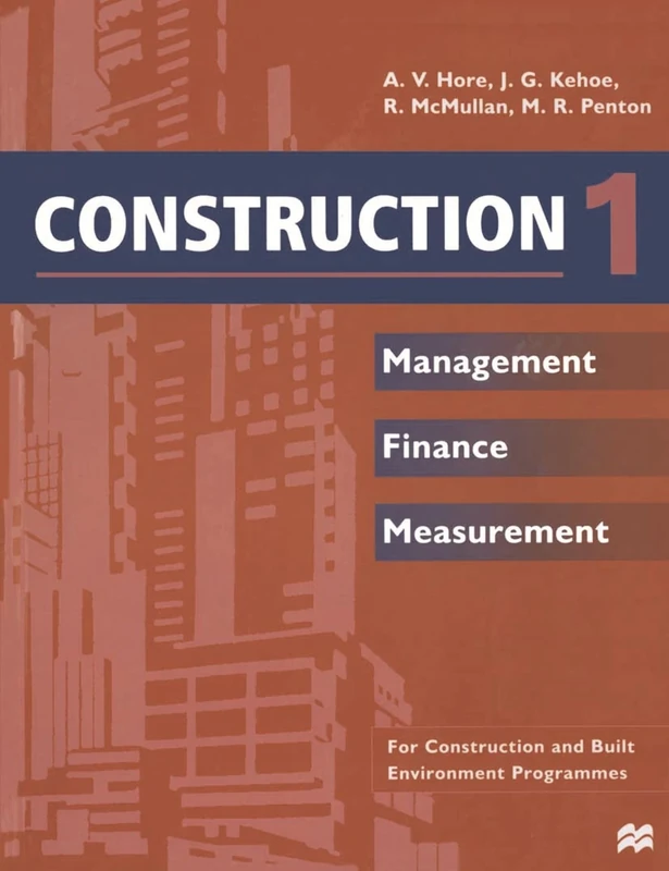 Construction 1: Management Finance Measurement