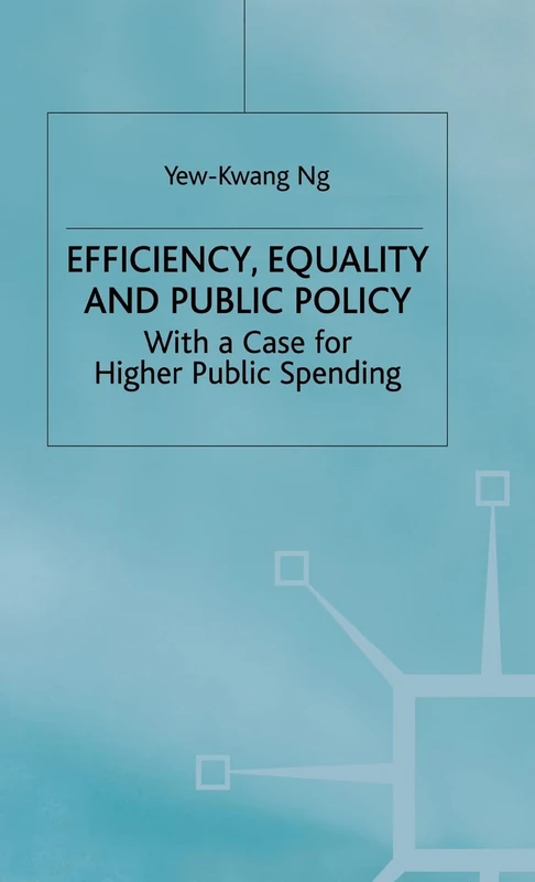 MACMILLAN Efficiency, Equality and Public Policy Book