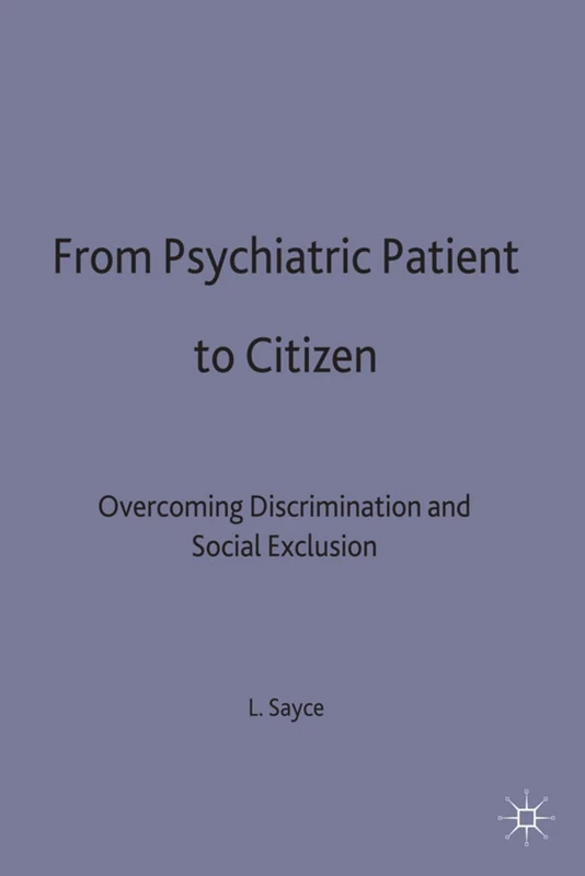 Red Globe Press - From Psychiatric Patient to Citizen