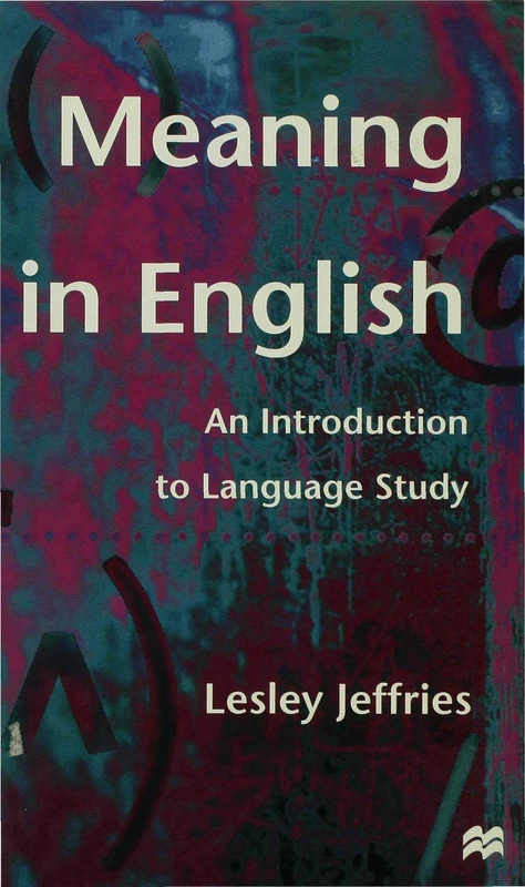 Red Globe Press - Meaning in English: An Introduction to Language