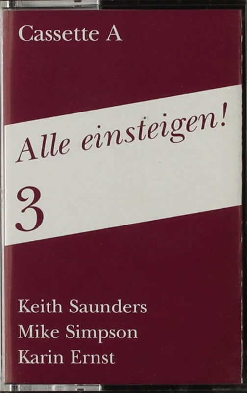 Alle Einsteigen 3: Cassette Set: Cassette Set 3