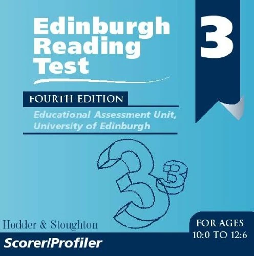 Edinburgh Reading Test 3: Scorer/Profiler CD-ROM: Stage 3 (Edinburgh Reading Tests)