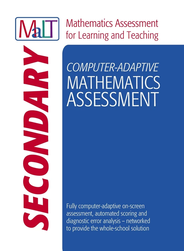 Mathematics Assessment for Learning and Teaching Diagnostic Maths Analysis: Secondary CD-ROM