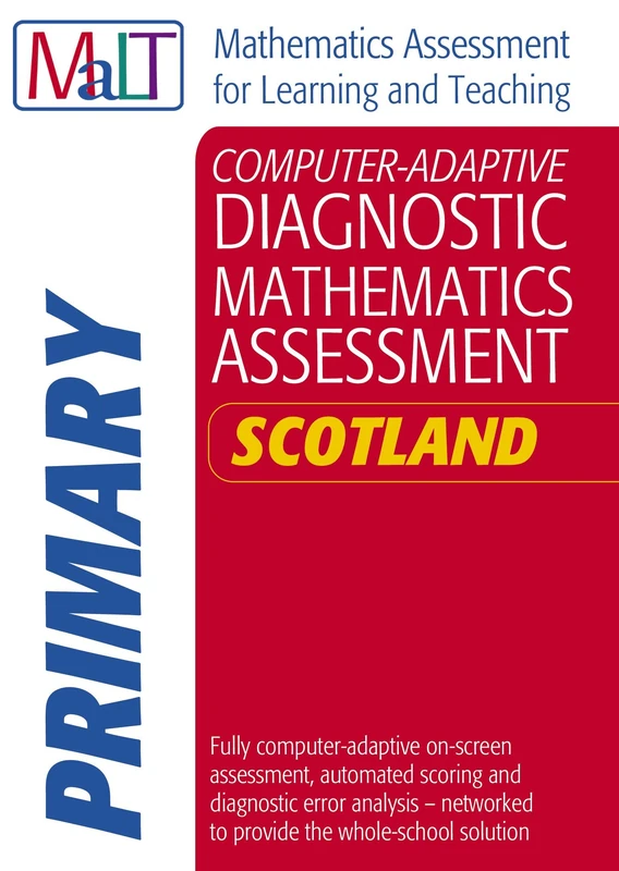 Mathematics Assessment for Learning and Teaching Diagnostic Maths Analysis: Primary CD-ROM Scottish Edn