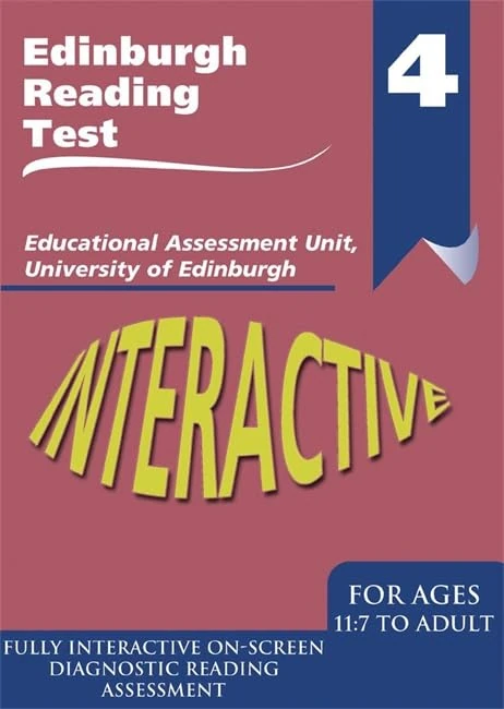 Edinburgh Reading Test 4 - Interactive (ERT4-i) CD-ROM: Educational Assessment Unit Interactive