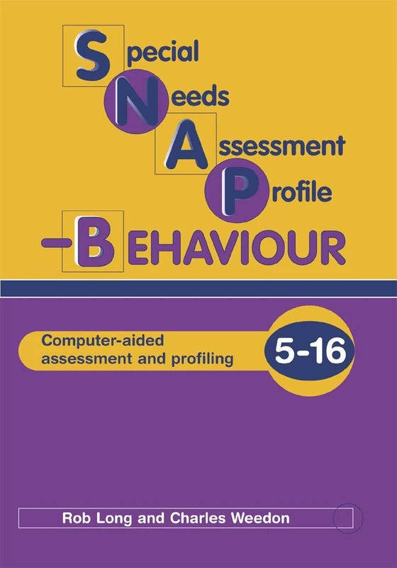 Special Needs Assessment Profile - Behaviour (SNAP-B) CD-ROM