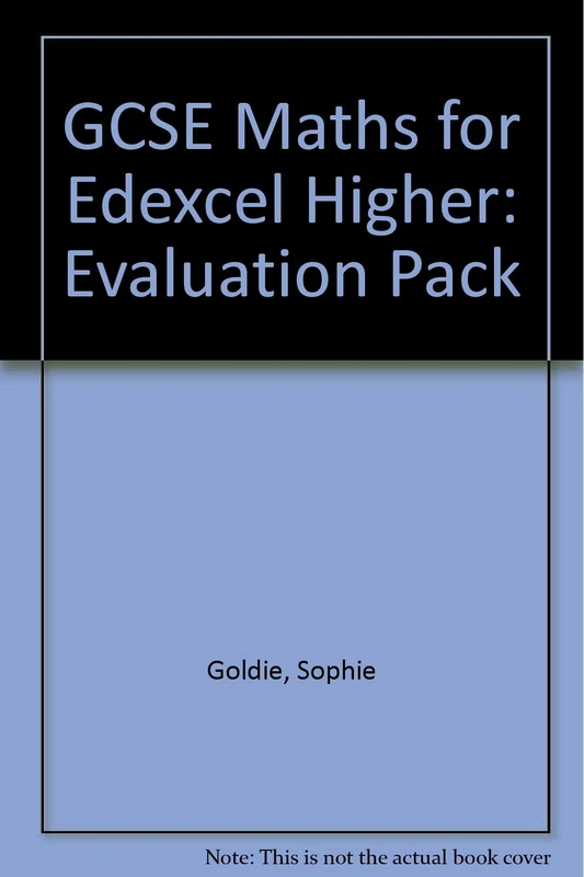 GCSE Maths for Edexcel Higher Evaluation Pack