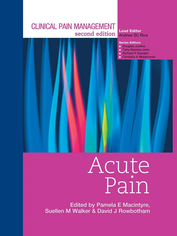 CRC Press Clinical Pain Management: Acute Pain Second Edition