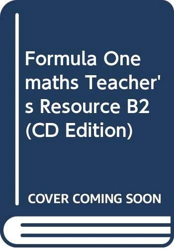 Formula One maths Teacher's Resource B2 (CD Edition)