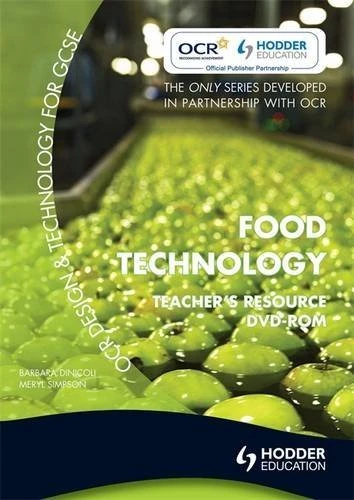 OCR Design and Technology for GCSE: Food Technology Teacher Resource DVD-ROM (GDES)