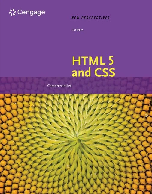 New Perspectives on HTML 5 and CSS: Comprehensive: Comprehensive (Mindtap Course List)