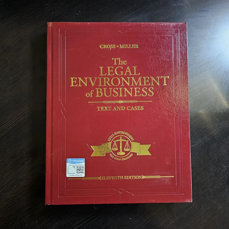 The Legal Environment of Business: Text and Cases (Mindtap Course List)