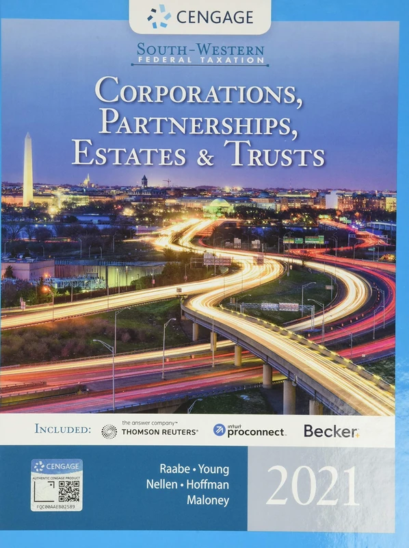 South-Western Federal Taxation 2021: Corporations, Partnerships, Estates and Trusts (Intuit ProConnect Tax Online & RIA Checkpoint�, 1 term (6 months) Printed Access Card)