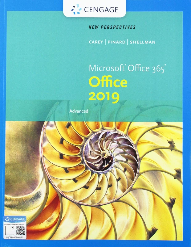 New Perspectives Microsoft® Office 365 & Office 2019 Advanced (Mindtap Course List)