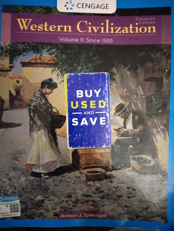 Western Civilization: Volume II: Since 1500: 2 (Mindtap Course List)