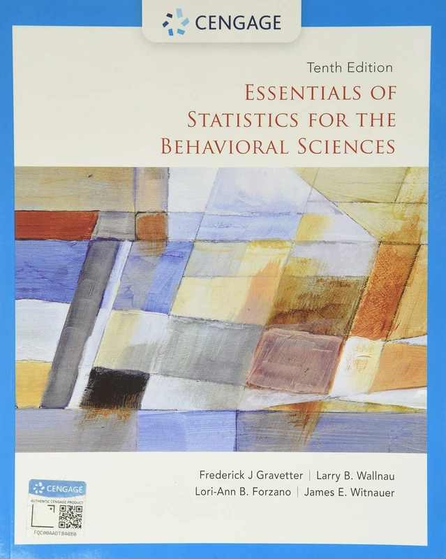 Essentials of Statistics for the Behavioral Sciences (Mindtap Course List)