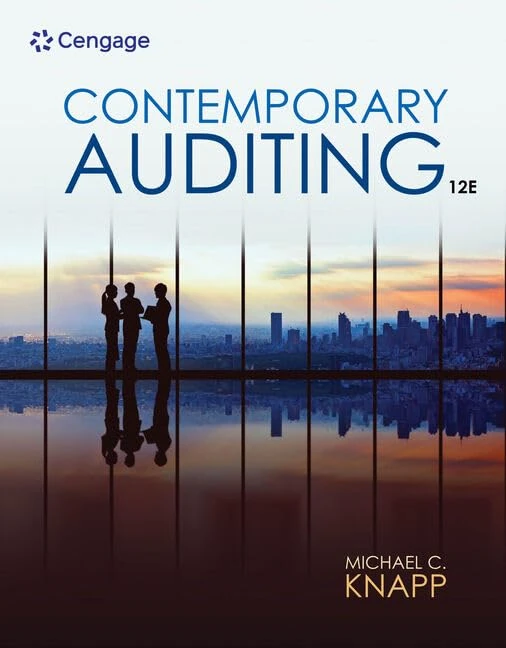 Contemporary Auditing: Real Issues and Cases