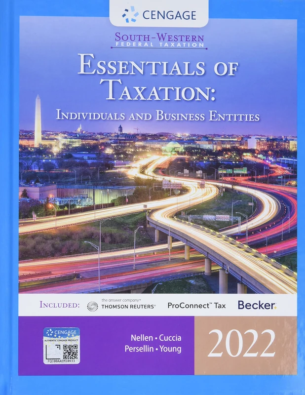 South-Western Federal Taxation 2022: Essentials of Taxation: Individuals and Business Entities (Intuit ProConnect Tax Online & RIA Checkpoint, 1 term Printed Access Card)