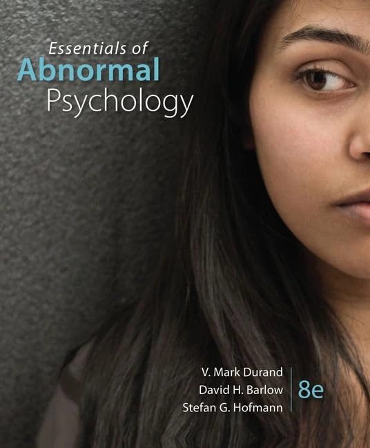 Essentials of Abnormal Psychology (with APA Card) - Book