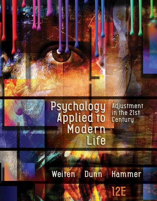Cengage Psychology Applied to Modern Life - with APA Card