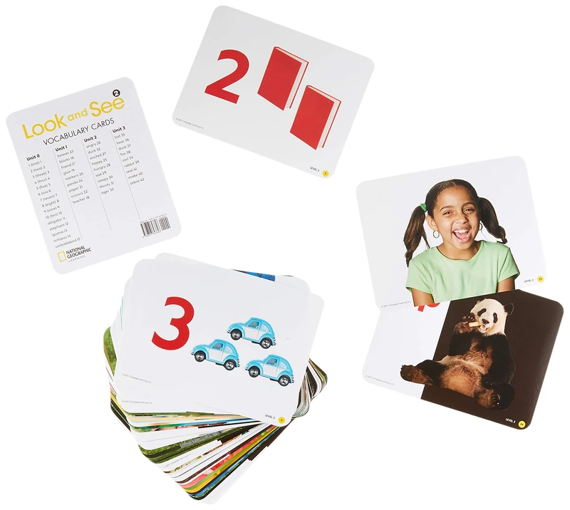 BERLITZ LOOK AND SEE VOCABULAR Y CARDS LEVEL 2