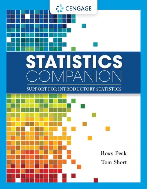 Statistics Companion: Support for Introductory Statistics with Minitab, 2 terms (12 months) Printed Access Card