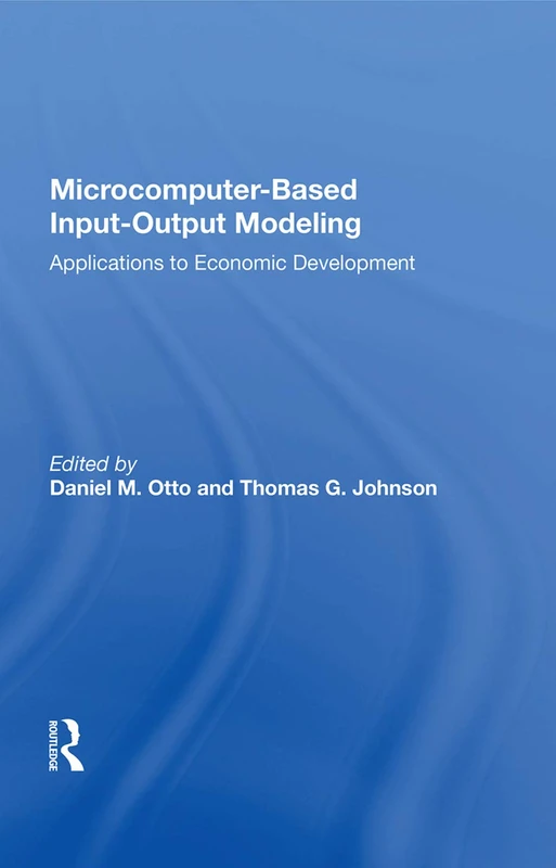 CRC Press Microcomputer Based Input-Output Modeling Book