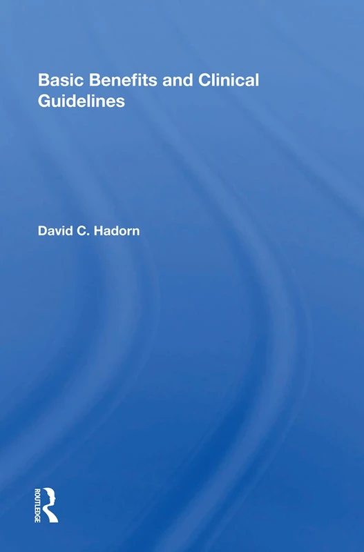 Routledge - Basic Benefits and Clinical Guidelines Book - Image 1