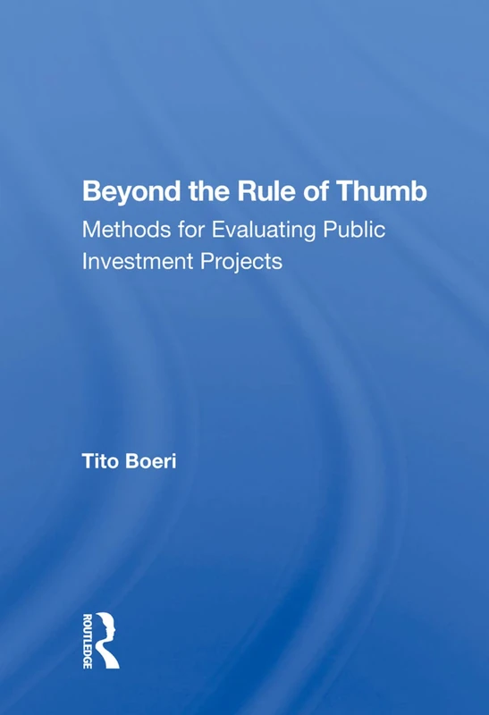 Routledge - Beyond the Rule of Thumb: Public Investment Methods - Image 1