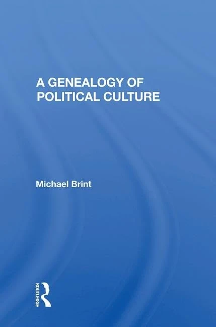 A Genealogy Of Political Culture by Routledge - History Book - Image 1