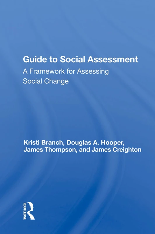 Routledge Guide To Social Impact Assessment - Sociology Book