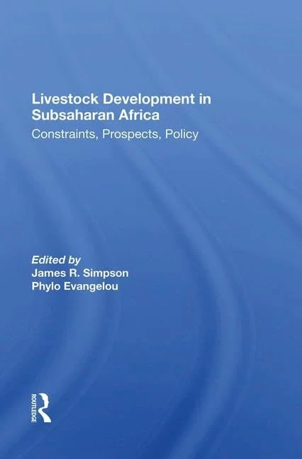 CRC Press - Livestock Development In Subsaharan Africa Book