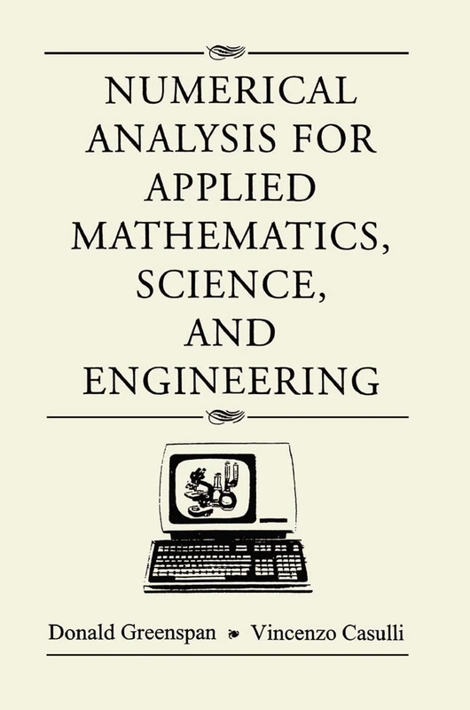 Numerical Analysis by CRC Press - Donald Greenspan - Image 1