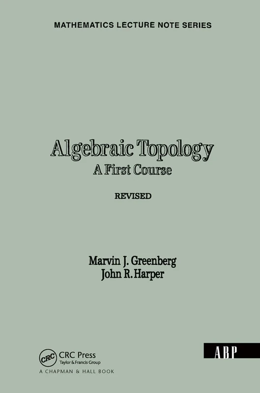 Algebraic Topology: A First Course: 0058 (Mathematics Lecture Note Series)