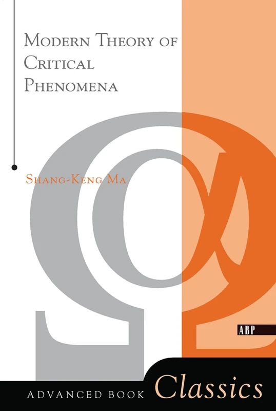 Routledge Modern Theory Of Critical Phenomena - Advanced Book