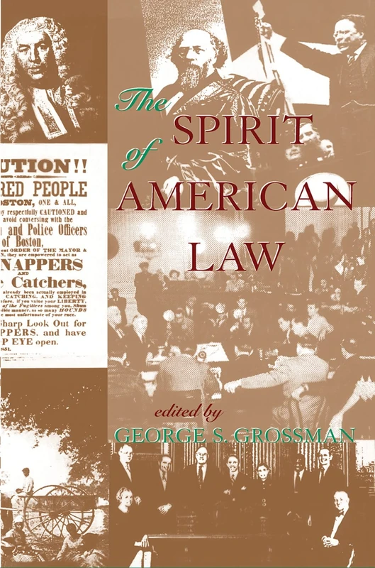 Routledge - The Spirit Of American Law: An Anthology