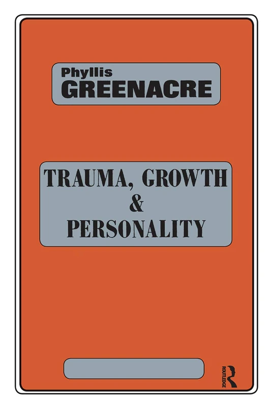 Trauma, Growth and Personality (Maresfield Library) - Image 1