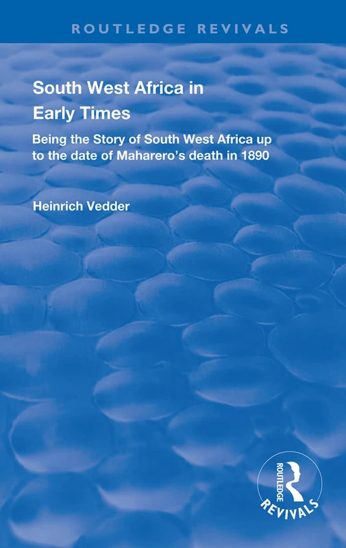 Routledge South West Africa in Early Times History Book