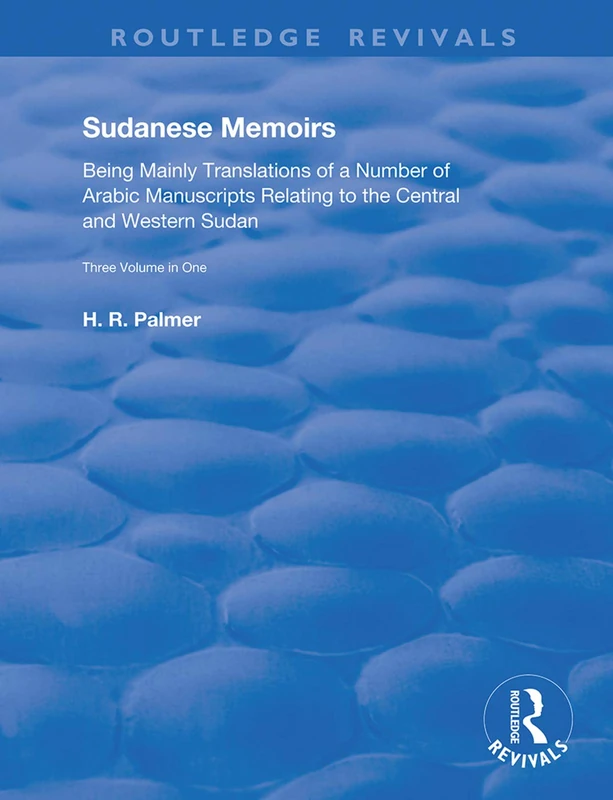 Sudanese Memoirs: Template Subtitle (Routledge Revivals) - Image 1