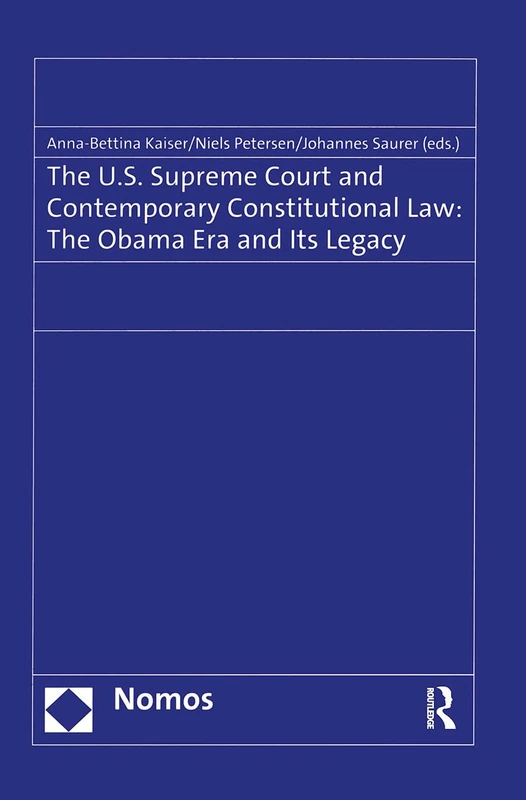 Routledge - The US Supreme Court and Contemporary Constitutional Law