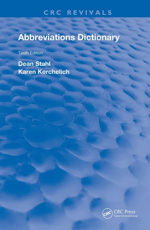 Abbreviations Dictionary (Routledge Revivals)