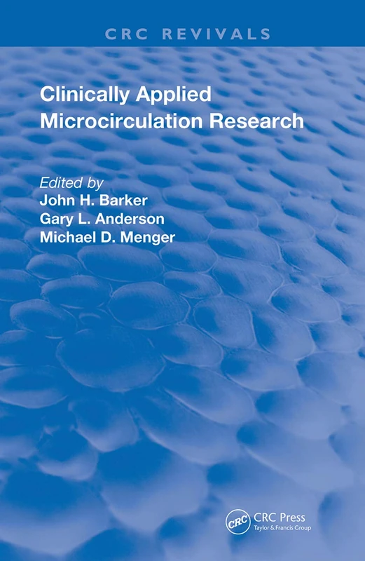 Routledge Clinically Applied Microcirculation Research Book